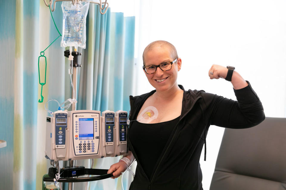 Elissa Kalver's breast cancer has spread to her brain, and she's not likely to be able to stop chemotherapy. (Courtesy Billye Donya Photography)