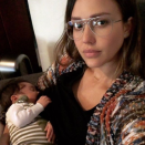 <p>The mum-of-three shared a breastfeeding selfie with her youngest, Hayes, in February 2018. Hayes is brother to Honor, nine, and Haven, six. <i>[Photo: Instagram/JessicaAlba]</i> </p>