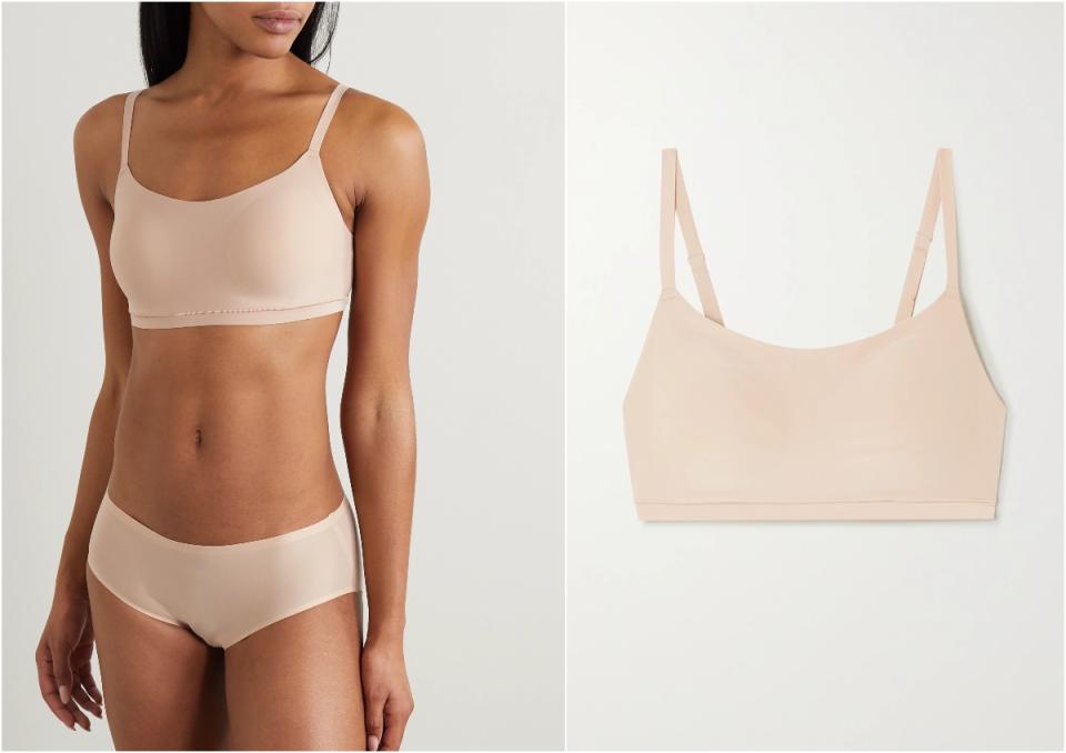 CHANTELLE Soft Stretch jersey bralette