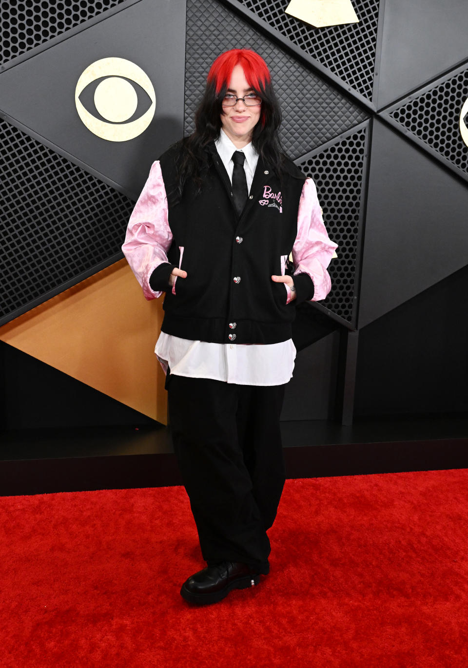 Billie Eilish at the 66th Annual GRAMMY Awards held at Crypto.com Arena on February 4, 2024 in Los Angeles, California.