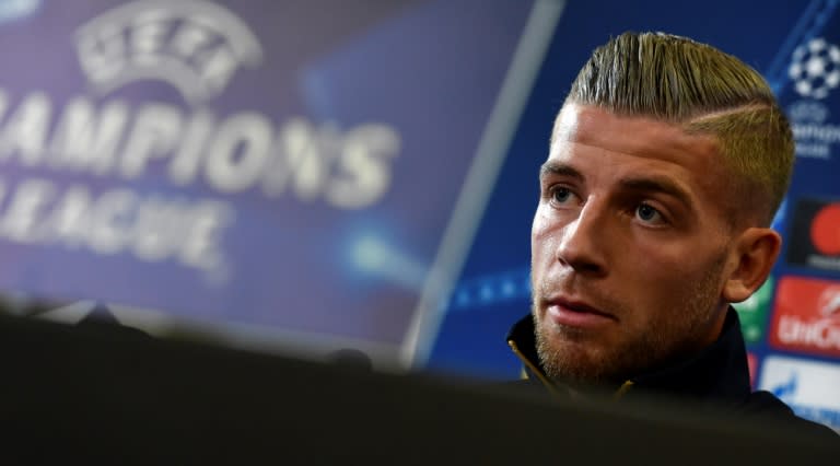 Tottenham Hotspur's defender Toby Alderweireld, seen in September 2016, is set to make his first start in eight weeks following a knee problem