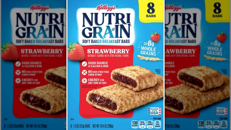 Kellogg's Nutri-Grain strawberry bars