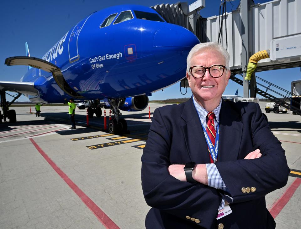 Worcester Regional Airport Director Andy Davis