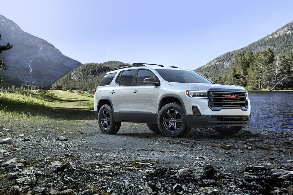 View Photos of the 2020 GMC Acadia AT4