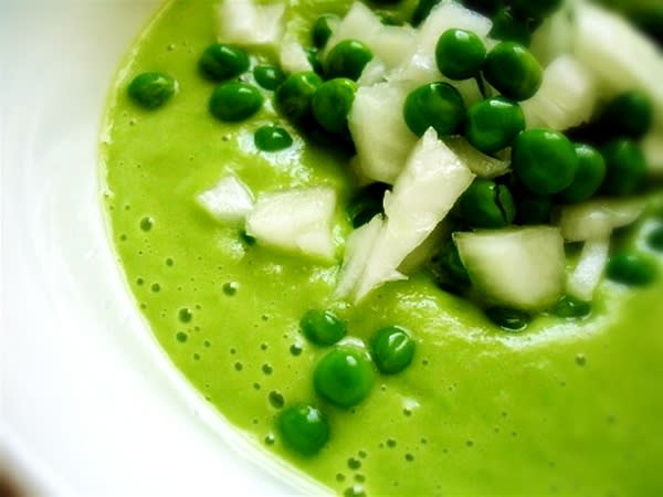 Recipe: Raw Green Pea Soup