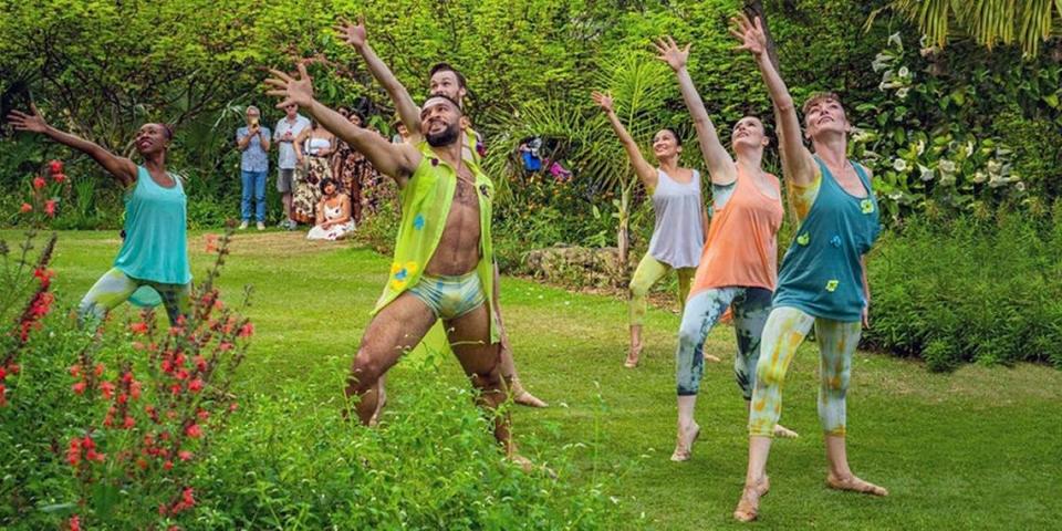 Cuentos cortos en el Jardín Botánico con el conjunto de cámara de South Beach.