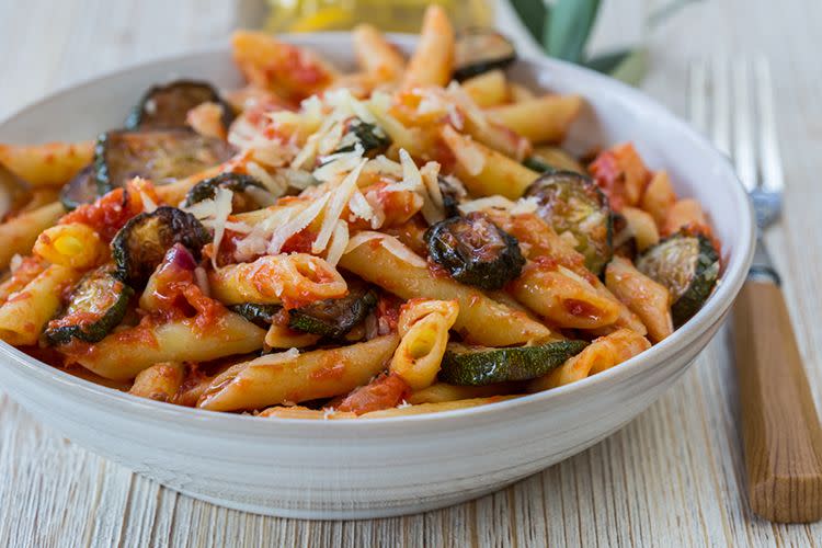 Slow-Cooker Zucchini Ziti