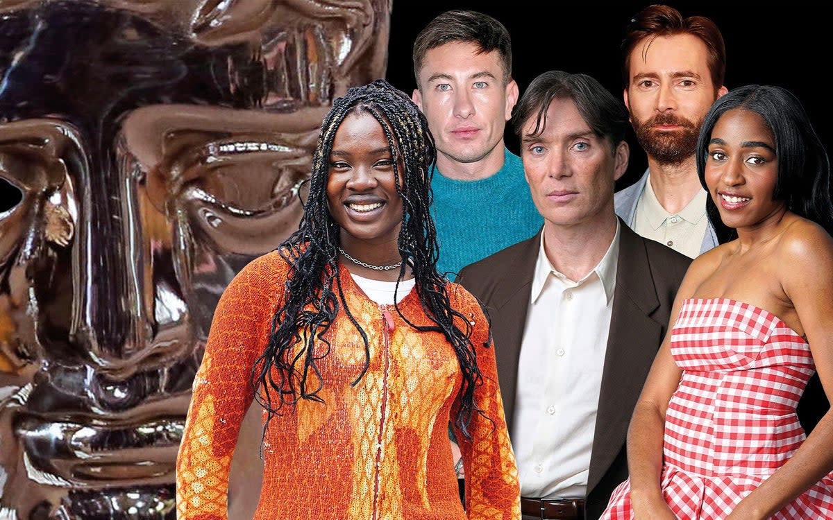 (L-R) Vivian Oparah, Barry Keoghan, Cillian Murphy, David Tennet and Ayo Edebiri (ES composite)