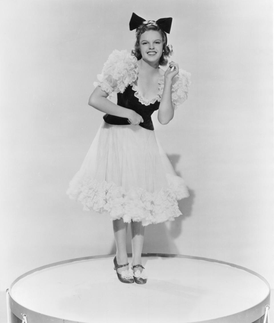 Garland in a promotional still from the 1940 film "Strike Up the Band."