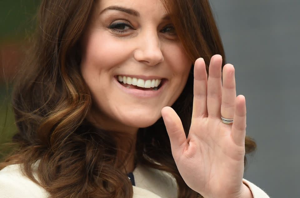 It's thought that the Duchess of Cambridge's third labour could be faster than her previous two. Source: AAP