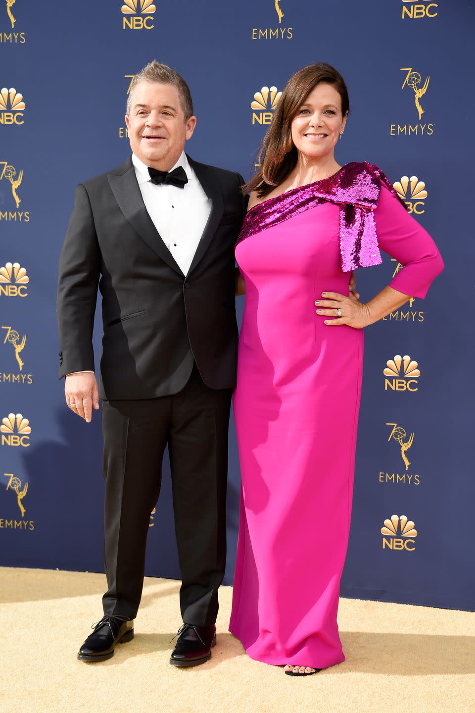 <p>Patton Oswalt and Meredith Salenger</p>