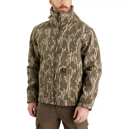 Super Dux Relaxed-Fit Sherpa Lined Camo Jacket