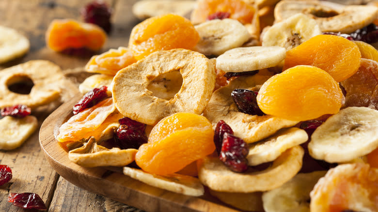 Assorted dried fruit