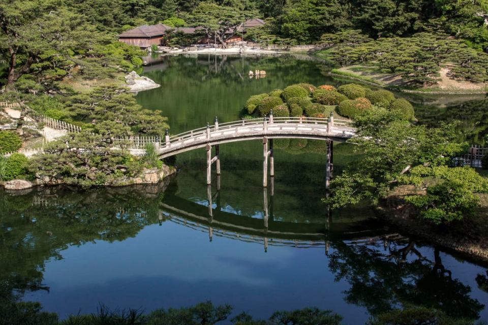 <div class="inline-image__caption"><p>Ritsurin Garden in Takamatsu, Japan.</p></div> <div class="inline-image__credit">John S. Lander via Getty Images</div>