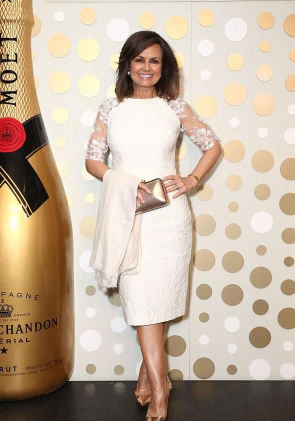 Lisa Wilkinson was all smiles on Friday as she made her first official public appearance since quitting the Today show earlier this week. Source: Matrix