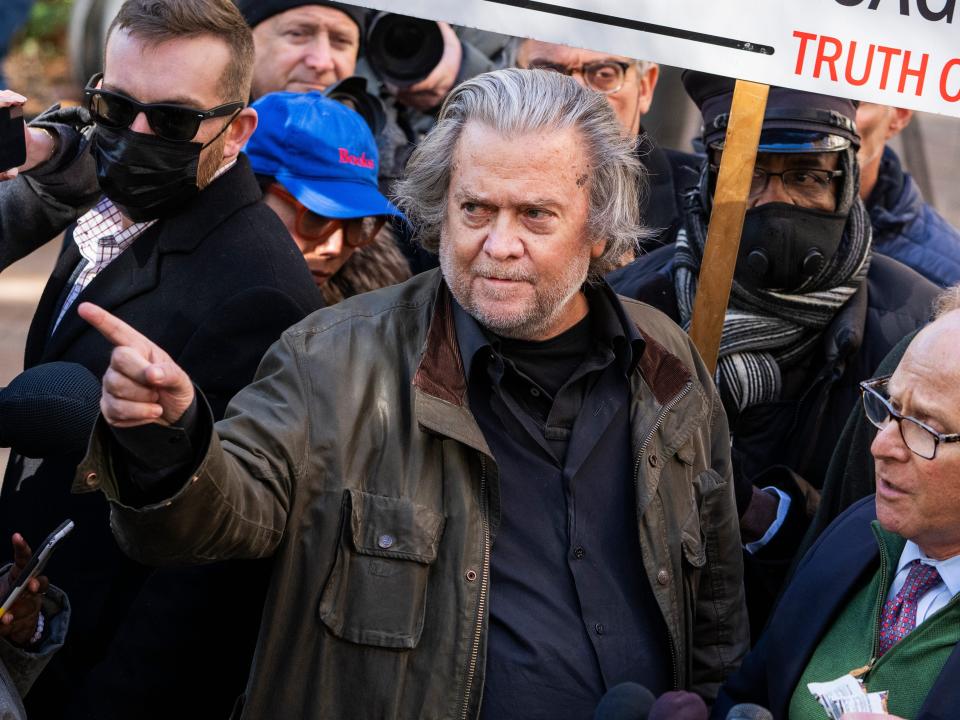 Steve Bannon at court