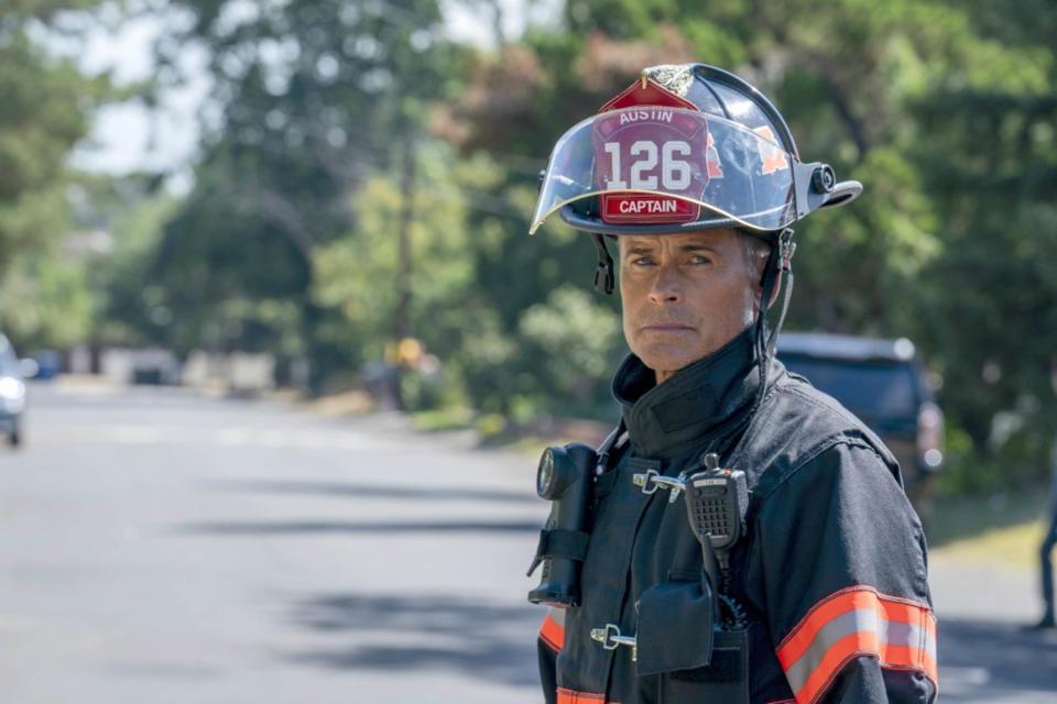 Rob Lowe in "9-1-1: Lone Star". (Bild: ddp)