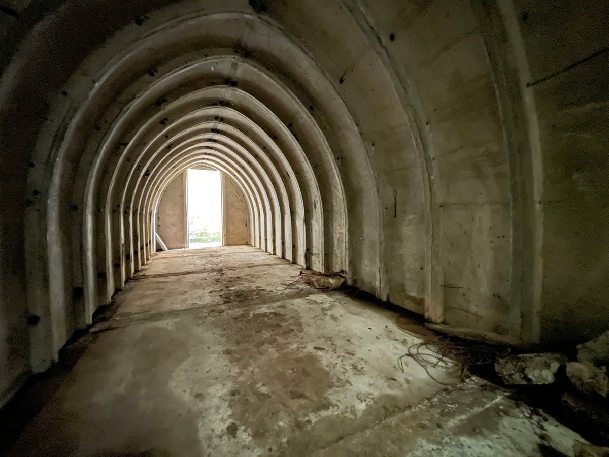 The air raid shelter can accommodate 50 people (Clive Pearce Property )