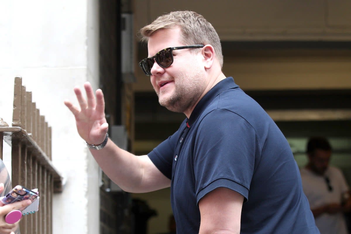 James Corden celebrates tenure on The Late Late Show with online documentary (Yui Mok/PA) (PA Archive)