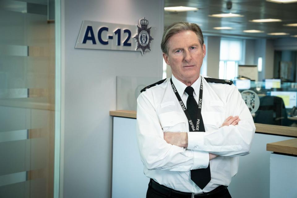 Dunbar as Superintendent Ted Hastings in Line Of Duty (PA Media)