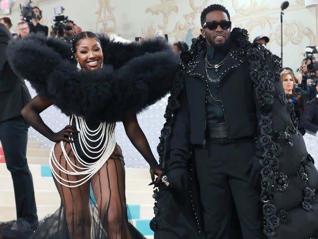 <p>Theo Wargo/Getty</p> Yung Miami and Sean "Diddy" Combs attend The 2023 Met Gala Celebrating "Karl Lagerfeld: A Line Of Beauty" at The Metropolitan Museum of Art on May 01, 2023