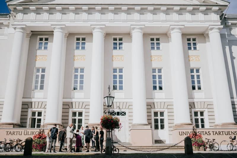 The University of Tartu is the oldest of its kind in the Baltic States. Kiur Kaasik/Tartu 2024/dpa