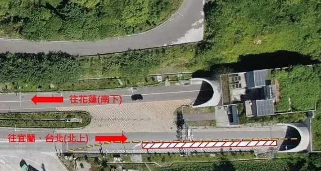 管制期間用路人需改走台9丁線（舊蘇花公路）。   圖：公路總局／提供