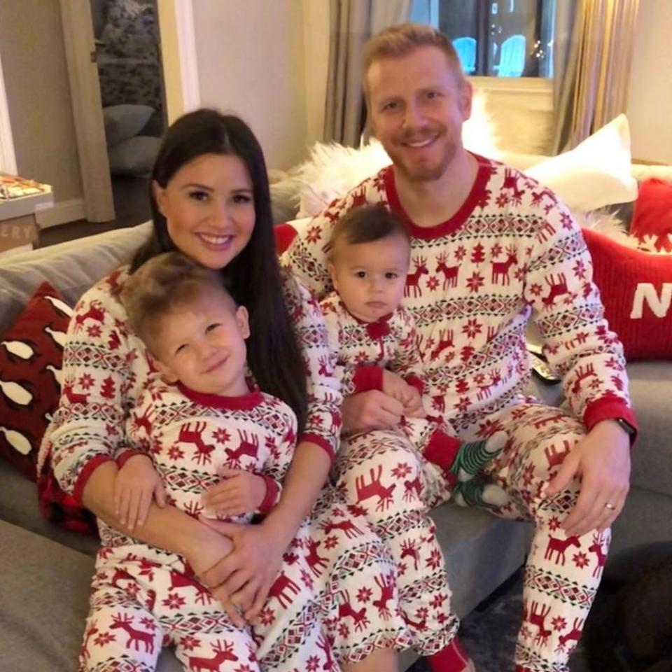 Sean and Catherine Lowe with their sons | Catherine Giudici Lowe/ Instagram