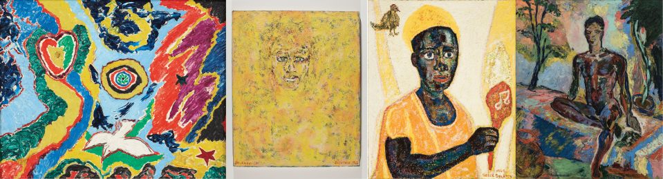 A collection of paintings by Beauford Delaney