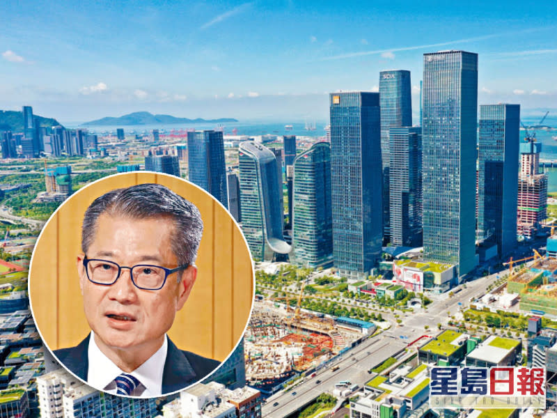 陳茂波不認同前海發展會威脅香港。資料圖片