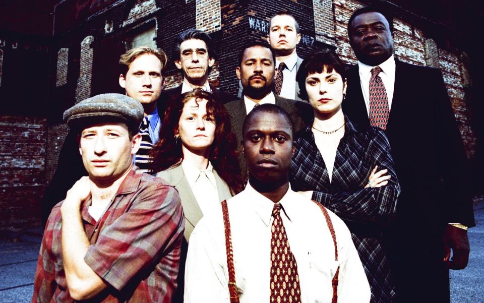 The cast of David Simon's Homicide: Life on the Street
