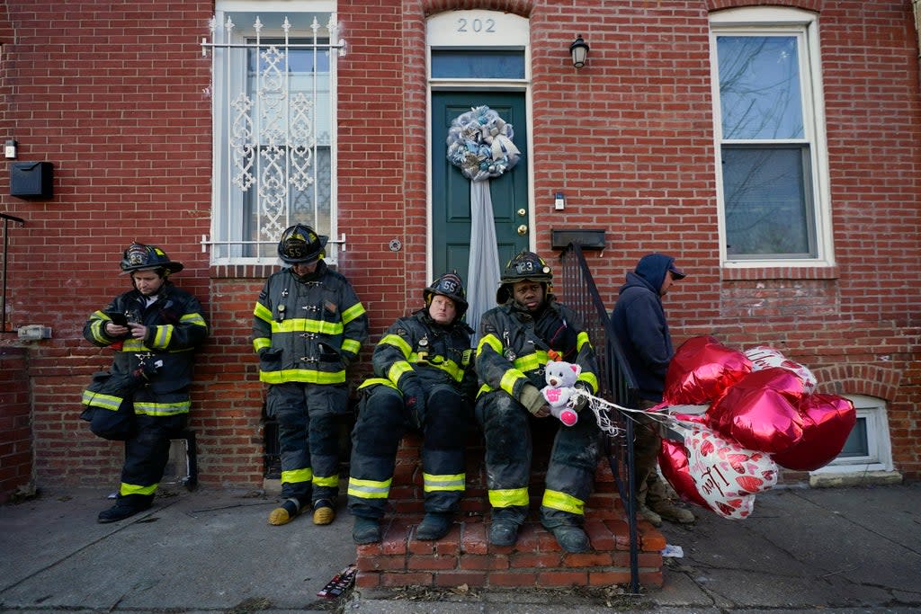 APTOPIX Vacant Home Fire (Copyright 2022 The Associated Press. All rights reserved.)