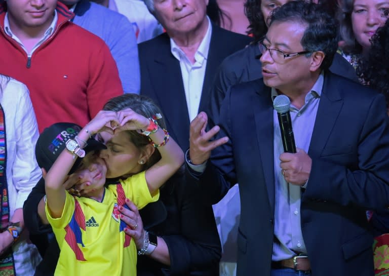 Former guerrilla Gustavo Petro will become the first leftist candidate to contest a presidential runoff in Colombia