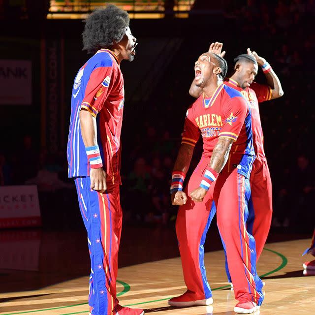 Los Globetrotter siguen dando de que hablar con sus nuevas hazañas. <a href="https://www.instagram.com/harlemglobetrotters/?hl=en" rel="nofollow noopener" target="_blank" data-ylk="slk:Foto: Harlem Globetrotters/Instagram;elm:context_link;itc:0;sec:content-canvas" class="link ">Foto: Harlem Globetrotters/Instagram</a>