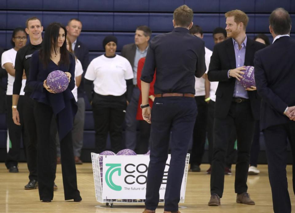 The Duchess of Sussex at the Coach Core Awards (Getty Images)