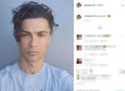 Cristiano Ronaldo fa sempre discutere, in campo e fuori. Su Instagram mostra il suo nuovo taglio: "Cosa ne pensate del mio nuovo look?"