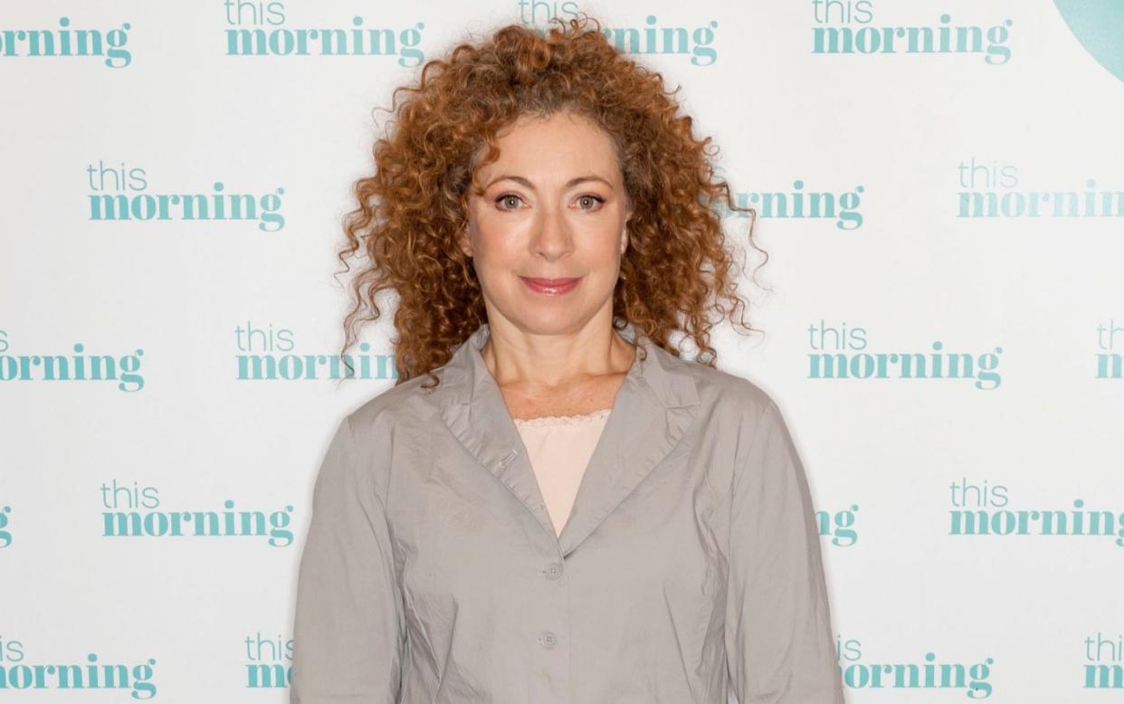 Alex Kingston appearing for This Morning