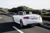 <p>If you're looking for a true two-seater roadster experience, the <a rel="nofollow noopener" href="https://www.roadandtrack.com/new-cars/first-drives/reviews/a8825/2016-audi-tt-and-tts-first-drive-review/" target="_blank" data-ylk="slk:Audi TT;elm:context_link;itc:0;sec:content-canvas" class="link ">Audi TT</a> makes a compelling choice. It looks great, comes with Quattro all-wheel drive, and falls just under the $50,000 mark. </p>