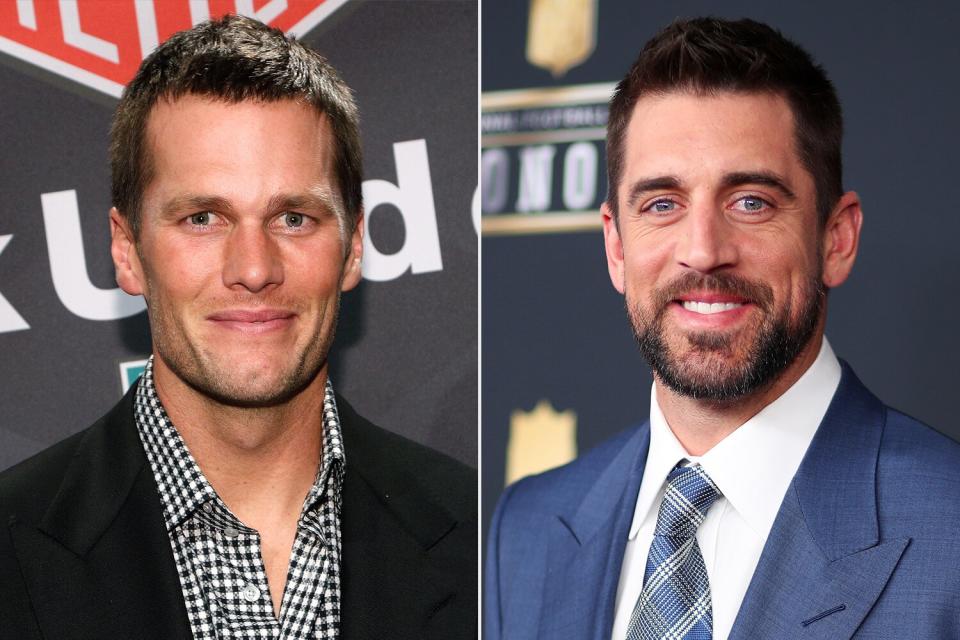 tom brady; aaron rodgers