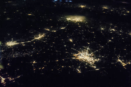 The state of Texas is captured by one of the NASA Expedition 36 crew members aboard the International Space Station, some 240 miles above Earth, used a 50mm lens in this image released on June 27, 2013. T REUTERS/NASA/Handout via Reuters/Files