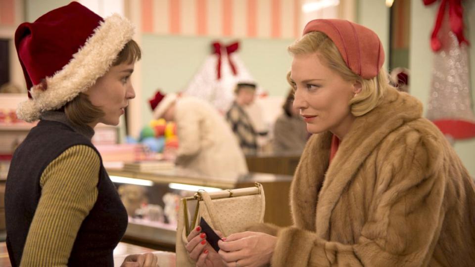 Rooney Mara and Cate Blanchett in Carol