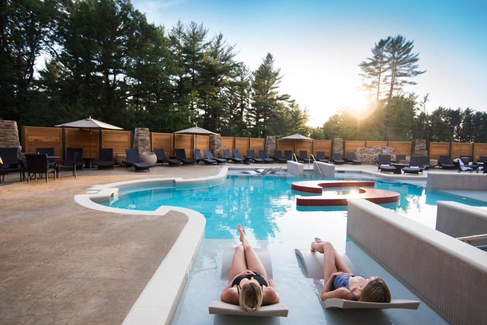 The pool at Sundara Inn & Spa.