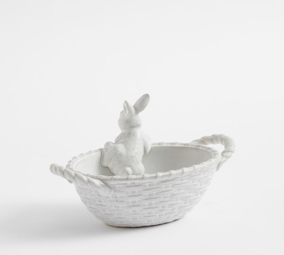 <p><a href="https://go.redirectingat.com?id=74968X1596630&url=https%3A%2F%2Fwww.potterybarn.com%2Fproducts%2Frustic-bunny-basketweave-candy-bowl%2F&sref=https%3A%2F%2Fwww.townandcountrymag.com%2Fstyle%2Fhome-decor%2Fg18372572%2Feaster-gift-ideas%2F" rel="nofollow noopener" target="_blank" data-ylk="slk:Shop Now;elm:context_link;itc:0;sec:content-canvas" class="link ">Shop Now</a></p><p>Rustic Bunny Stoneware Candy Bowl</p><p>potterybarn.com</p><p>$49.50</p>