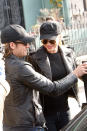 Photo by: PhotoNews Internalional Inc./FilmMagic<br>Nicole Kidman & Keith Urban in Sydney, Australia-<br>In almost identical deep chocolate-colored cracked-leather jackets, aviator shades and black caps, Nicole Kidman and Keith Urban enjoy the sunny Sydney weather.