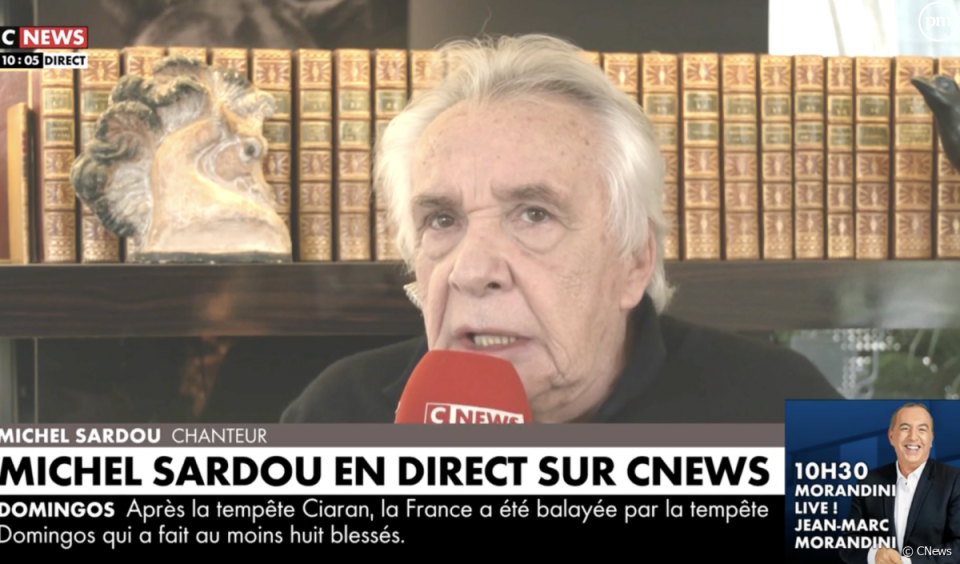Michel Sardou s'en prend à BFMTV et Marc-Olivier Fogiel sur CNews - CNews