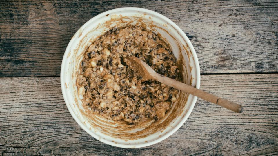 Christmas pudding mixture