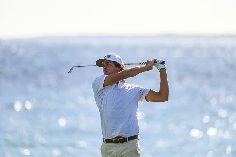 Oliva Pinto, uno de los argentinos destacados en el Latin America Amateur Championship