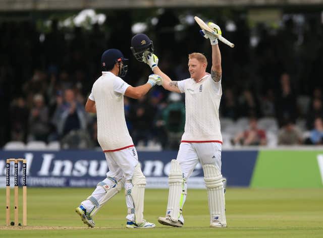 Alastair Cook and Ben Stokes