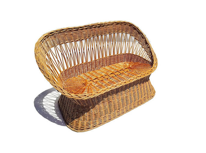 Rattan Settee