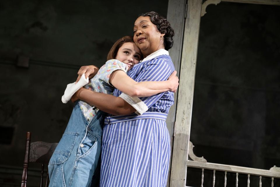 Calpurnia (Jacqueline Williams), the Finch family’s housekeeper, shares a special moment with Scout (Melanie Moore).